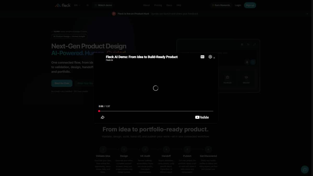 Fleck AI - Tool preview