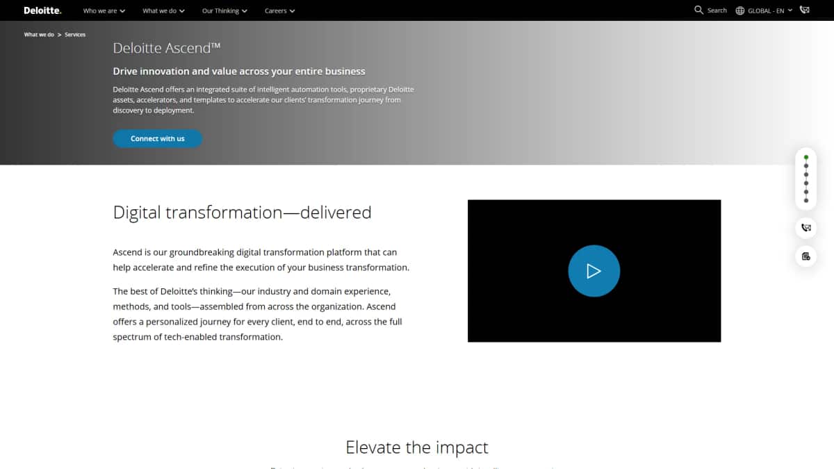 Ascend by Deloitte - Tool preview