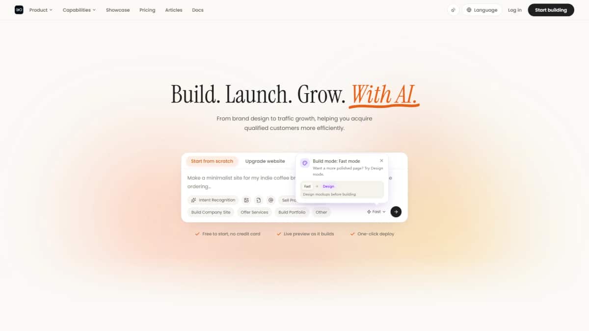 We0.ai - Tool preview