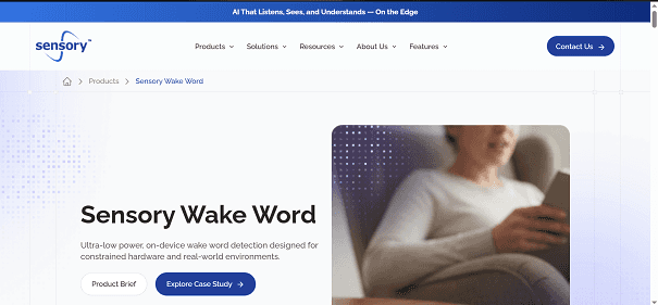 Sensory Wake Word - Tool preview