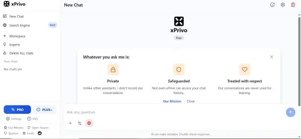 xPrivo - Tool preview