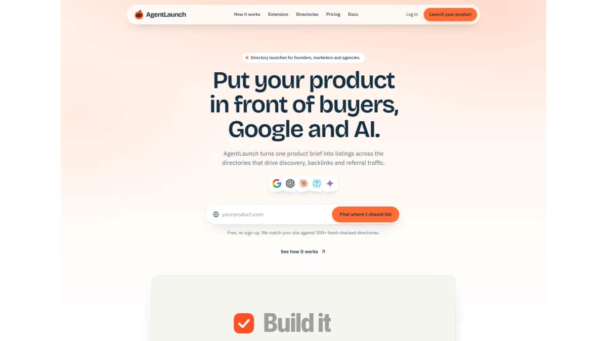 AgentLaunch - Tool preview