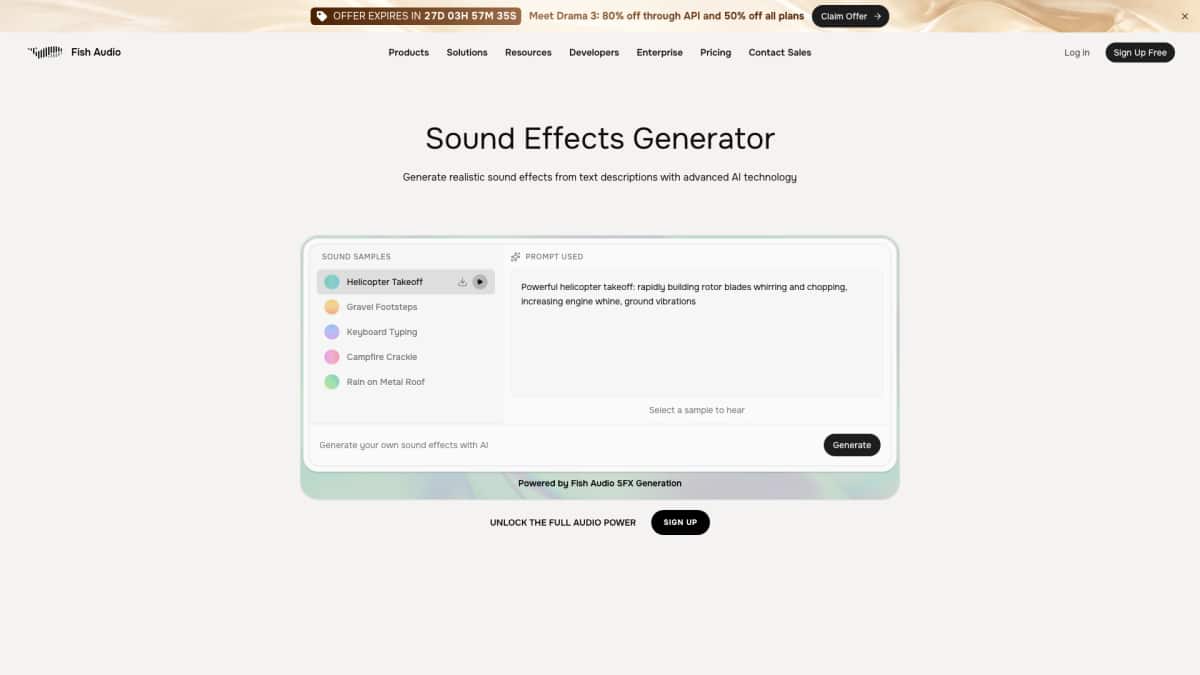 Fish Audio - Tool preview