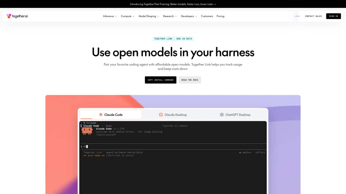 Together Link - Tool preview