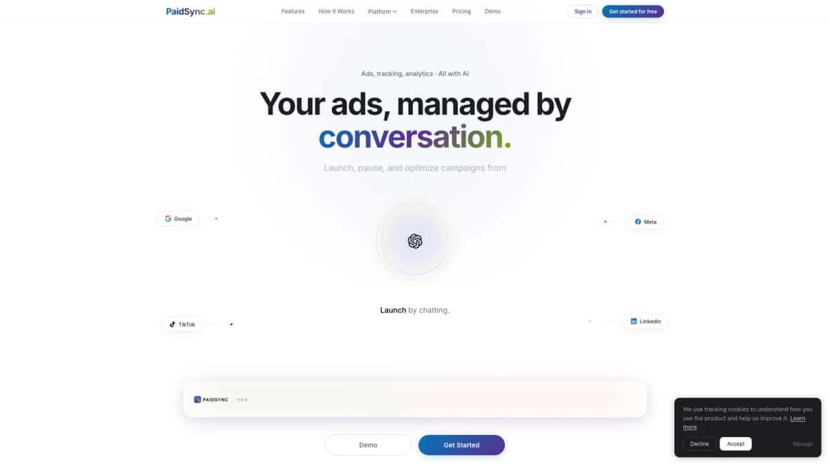 PaidSync.ai - Tool preview