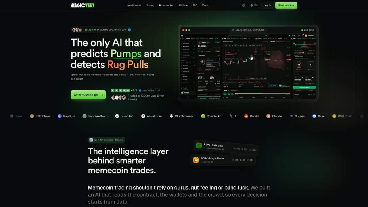 MagicVest - Tool preview
