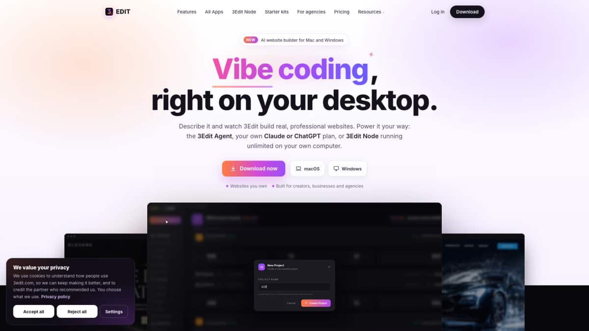 3Edit - Tool preview