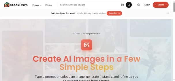 StockCake - Tool preview