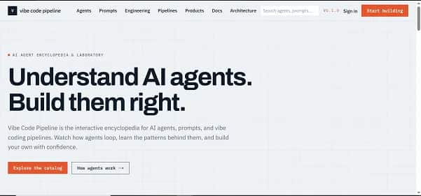 Vibe Code Pipeline - Tool preview