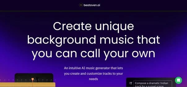 Beatoven AI - Tool thumbnail