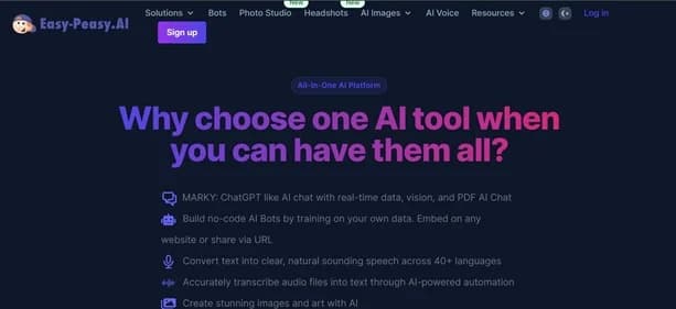 Easy-Peasy AI - Tool thumbnail