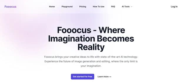 Fooocus AI - Tool thumbnail