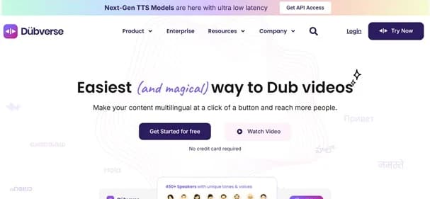 Dubverse AI thumbnail