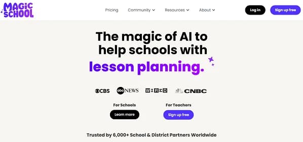 MagicSchool AI - Tool thumbnail