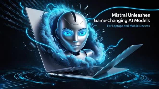 Mistral Unleashes Game-Changing AI Models for Laptops and Mobile Devices