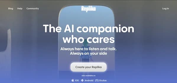 Replika AI - Tool thumbnail