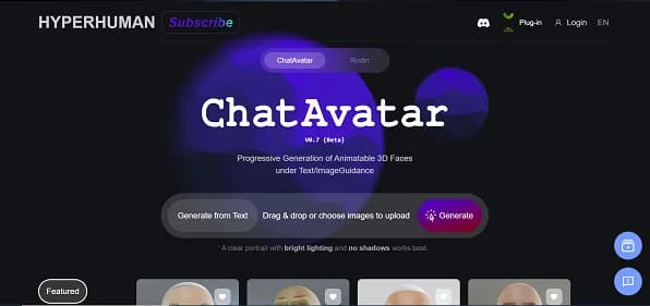 ChatAvatar AI - Tool thumbnail