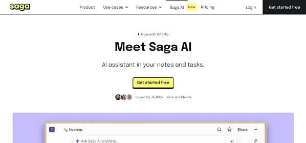 SAGA AI - Tool thumbnail