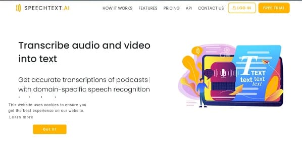 Speechtext AI - Tool thumbnail