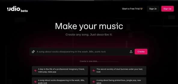 Udio AI - Tool thumbnail