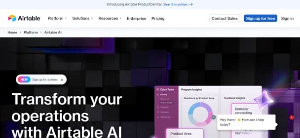 Airtable AI - Tool thumbnail