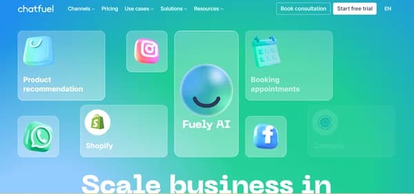 Chatfuel AI - Tool thumbnail