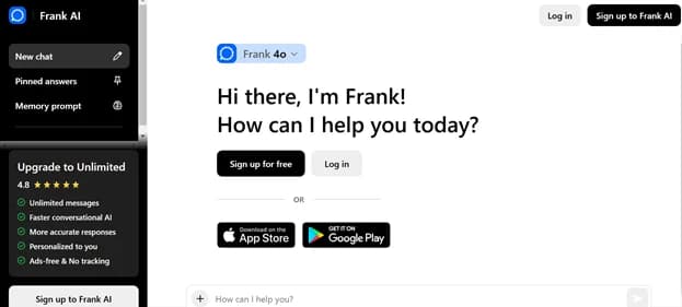 Frank AI - Tool thumbnail