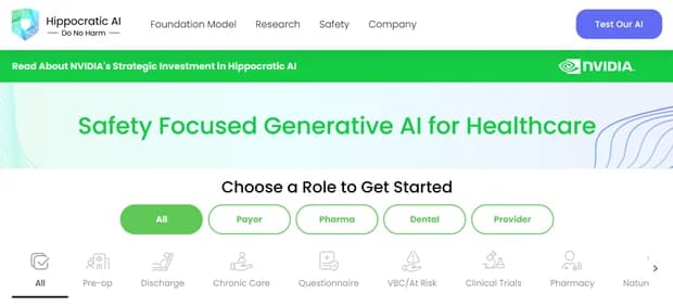 Hippocratic AI - Tool thumbnail