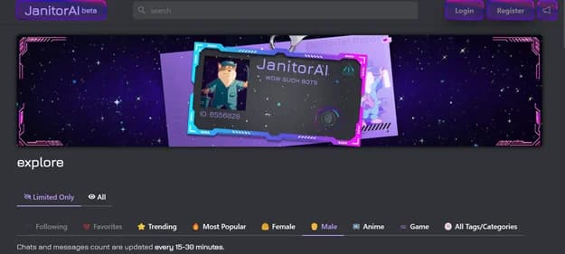 Janitor AI - Tool thumbnail