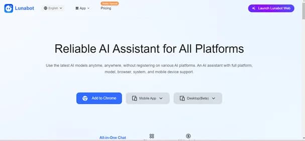 LunaBot AI - Tool thumbnail