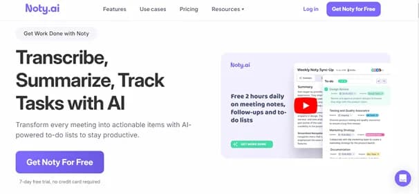 Noty AI - Tool thumbnail