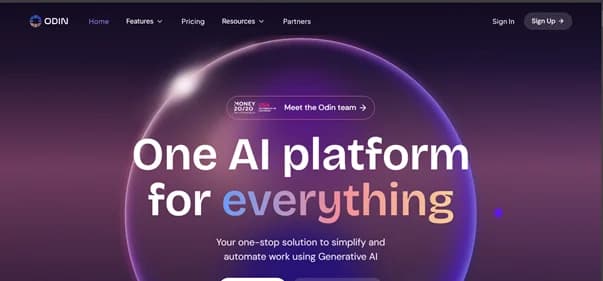 Odin AI - Tool thumbnail