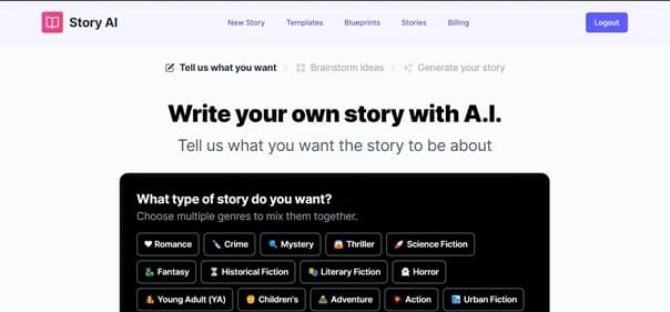 Story AI - Tool thumbnail
