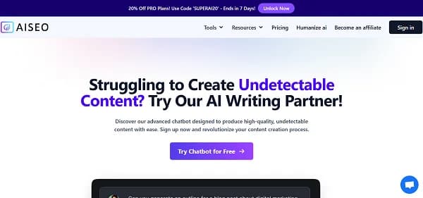 AISEO AI - Tool thumbnail