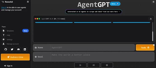 AgentGPT thumbnail