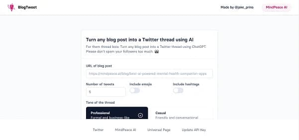 BlogTweet - Tool thumbnail