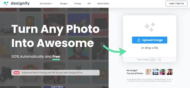 Designify AI - Tool thumbnail