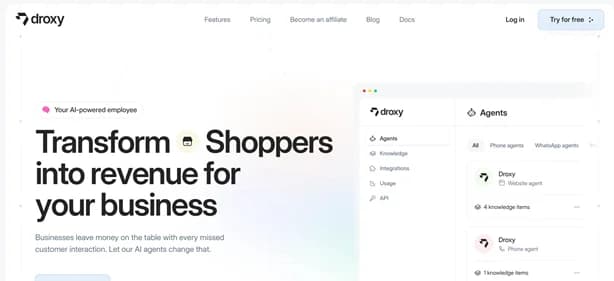Droxy AI - Tool thumbnail