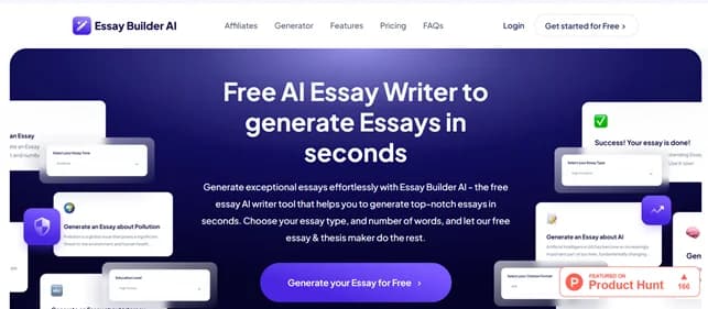 Essay Builder AI - Tool thumbnail