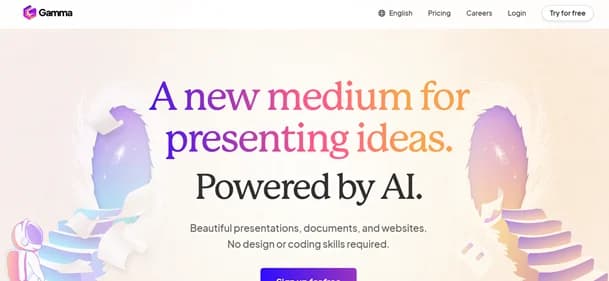 Gamma AI - Tool thumbnail