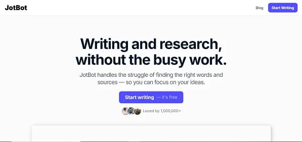 Jotbot AI - Tool thumbnail