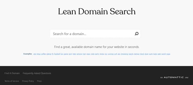 Lean Domain Search thumbnail