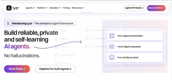 Lyzr AI - Tool thumbnail