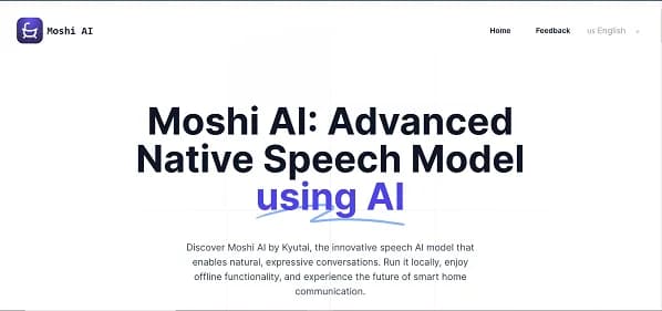 Moshi AI - Tool thumbnail