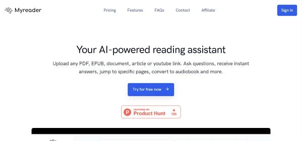 Myreader AI - Tool thumbnail