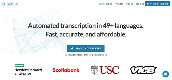 Sonix AI - Tool thumbnail