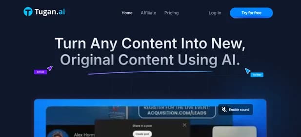 Tugan AI - Tool thumbnail