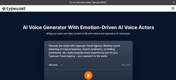 Typecast AI thumbnail