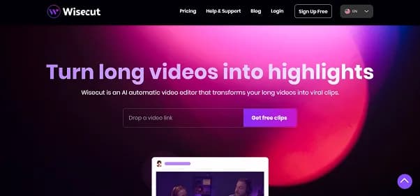 Wisecut AI thumbnail