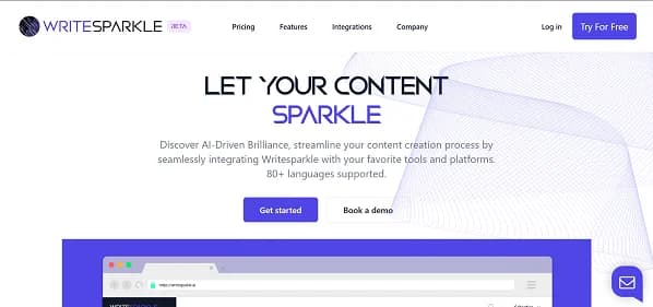 WriteSparkle AI - Tool thumbnail